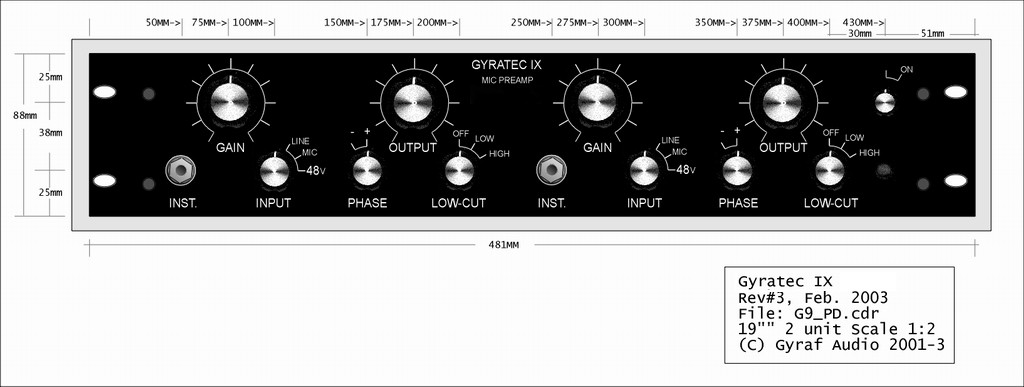 Gyraf Audio - G9 DIY