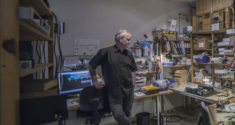 Jakob Erland, owner and founder of Gyraf Audio