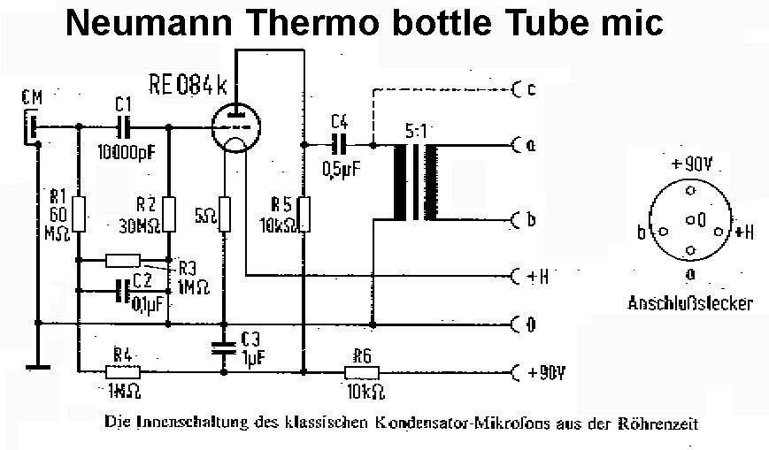 Classic Schematics neuman u47 wiring diagram 